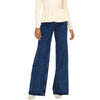 Women's 5-pocket wide leg jeans