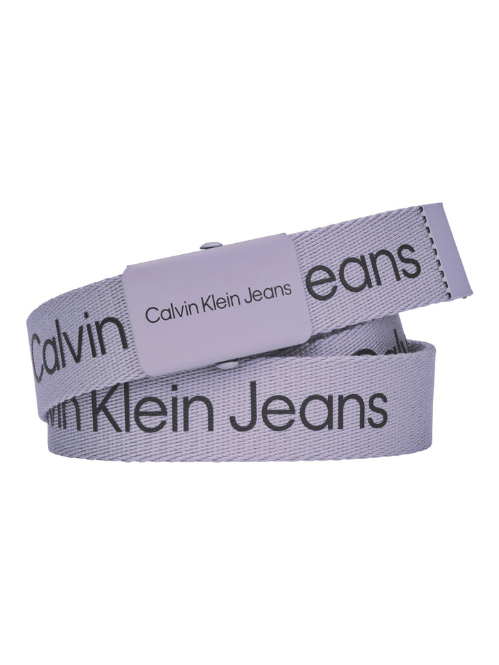 Canvas logo girl belt