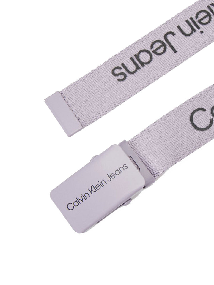 Canvas logo girl belt