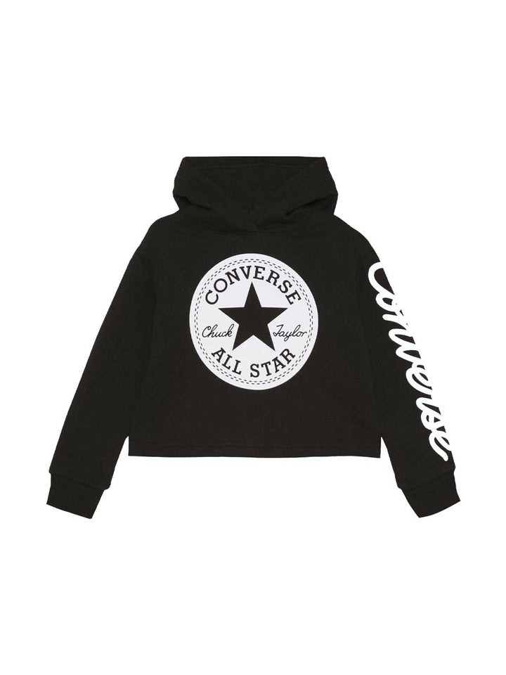 Converse chuck taylor logo black sweatshirt