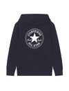 Converse kids hoodie patch logo blue