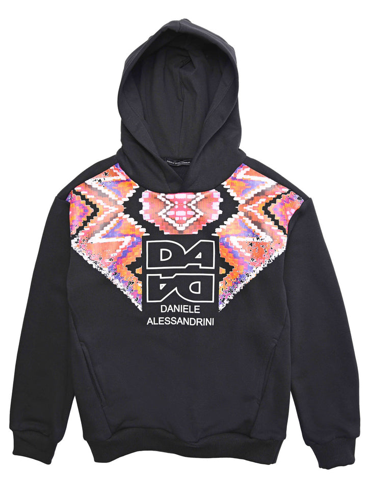 Daniele Alessandrini Junior dark blue hoodie