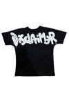 Disclaimer Kids t-shirt bambino logo spray