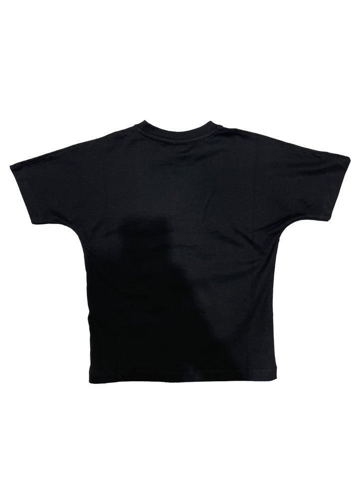 Disclaimer Kids t-shirt bambino logo spray