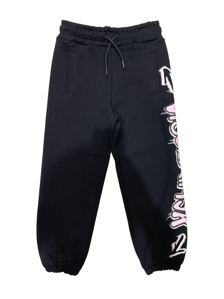 Disclaimer kids pantalone in felpa ragazza