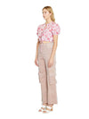 Glamorous pantalone da donna cargo rosa