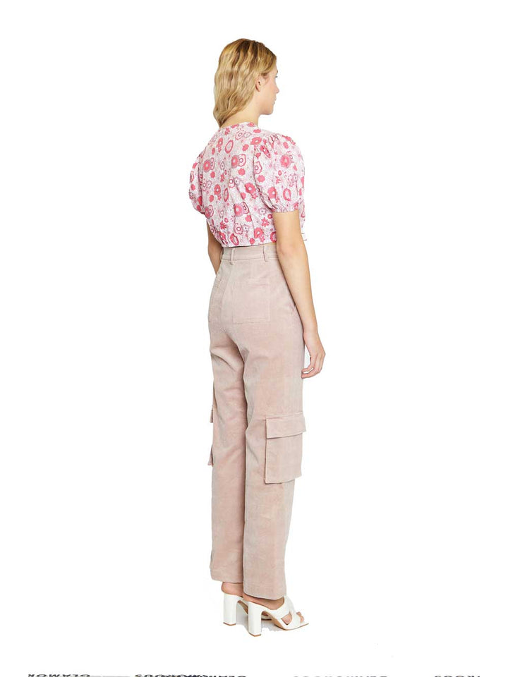 Glamorous pantalone da donna cargo rosa