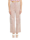 Glamorous pantalone da donna cargo rosa