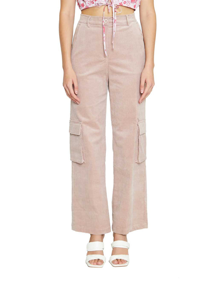 Glamorous pantalone da donna cargo rosa