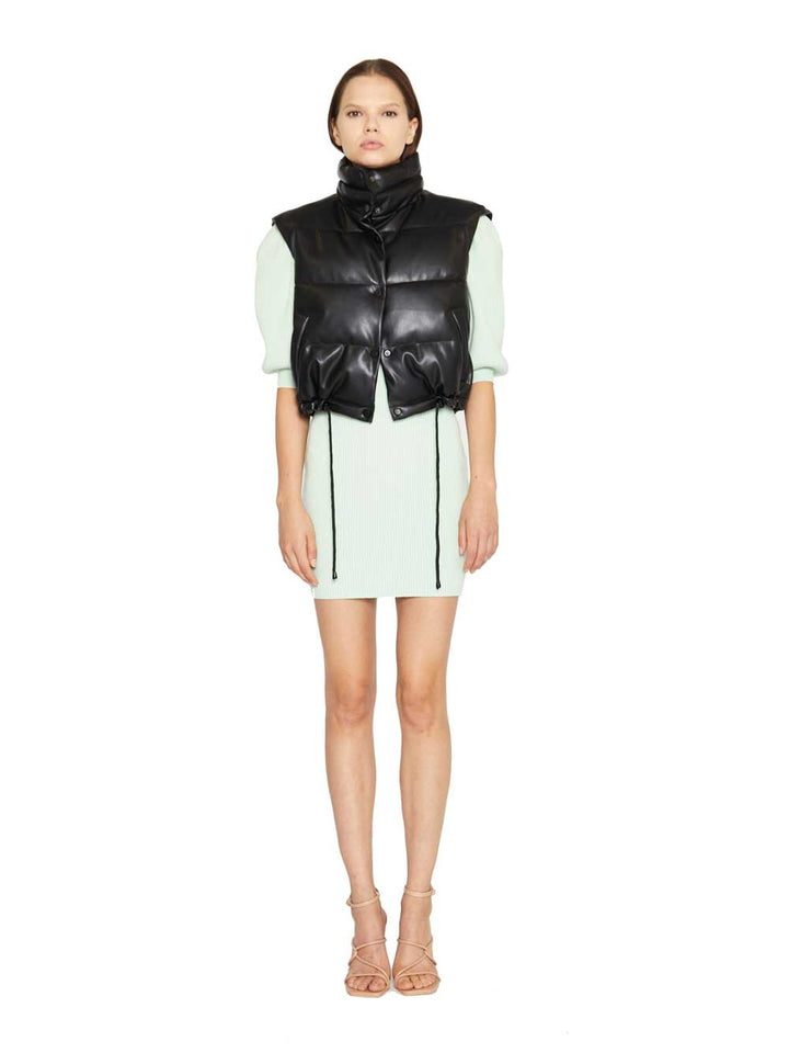 Glamorous gilet da donna trapuntato nero