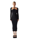 Glamorous maglia scollata da donna a costine