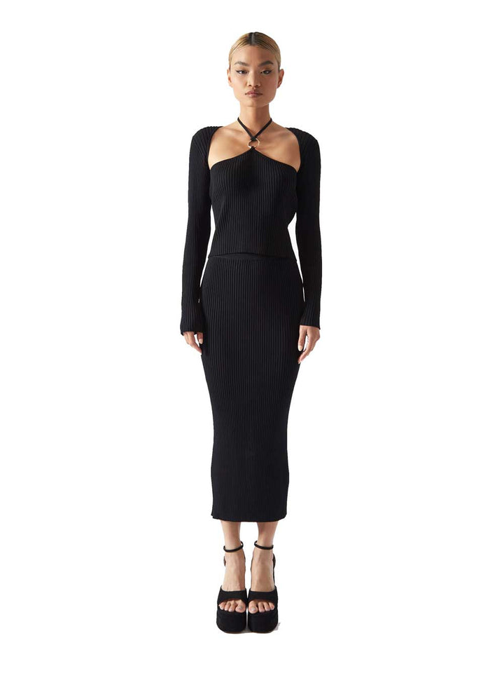 Glamorous gonna tubino donna a costine