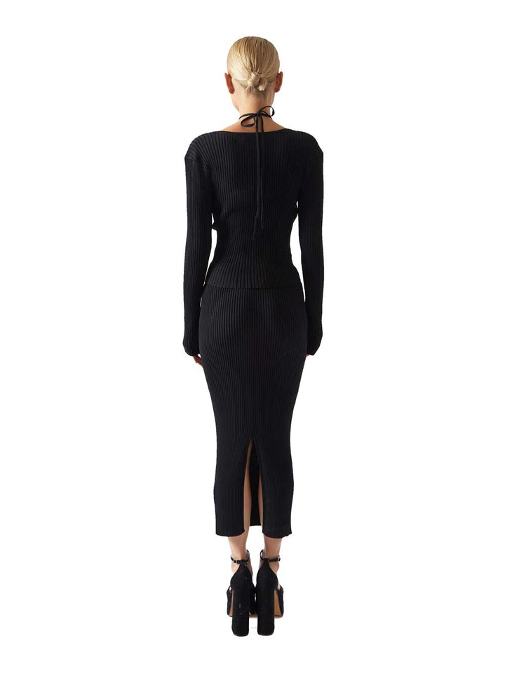 Glamorous gonna tubino donna a costine