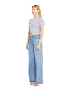 Glamorous jeans gamba larga donna