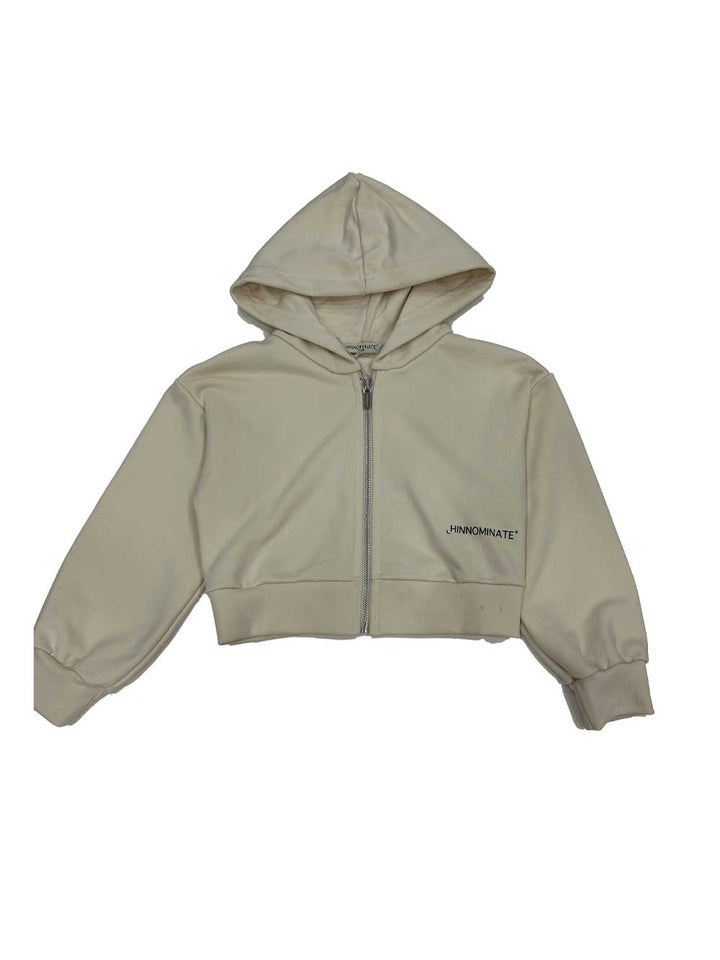 Hinnominate felpa full zip ragazza con cappuccio