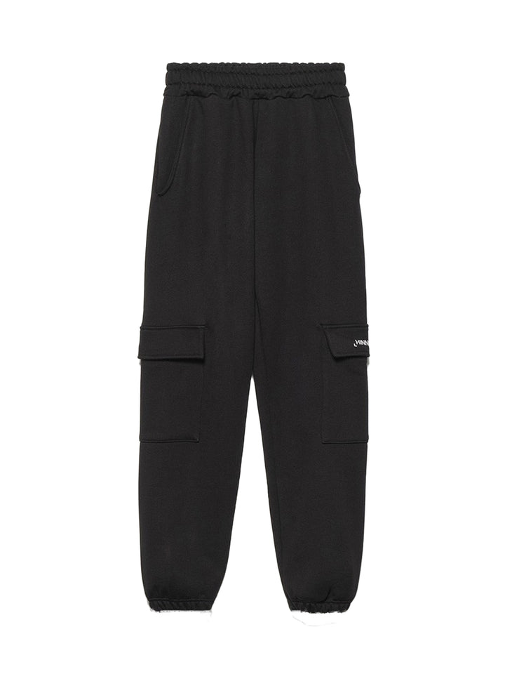 Hinnominate pantalone cargo bambina nero