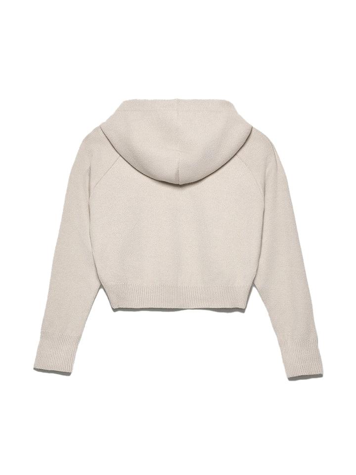 Hinnominate maglia ragazza cropped con cappuccio