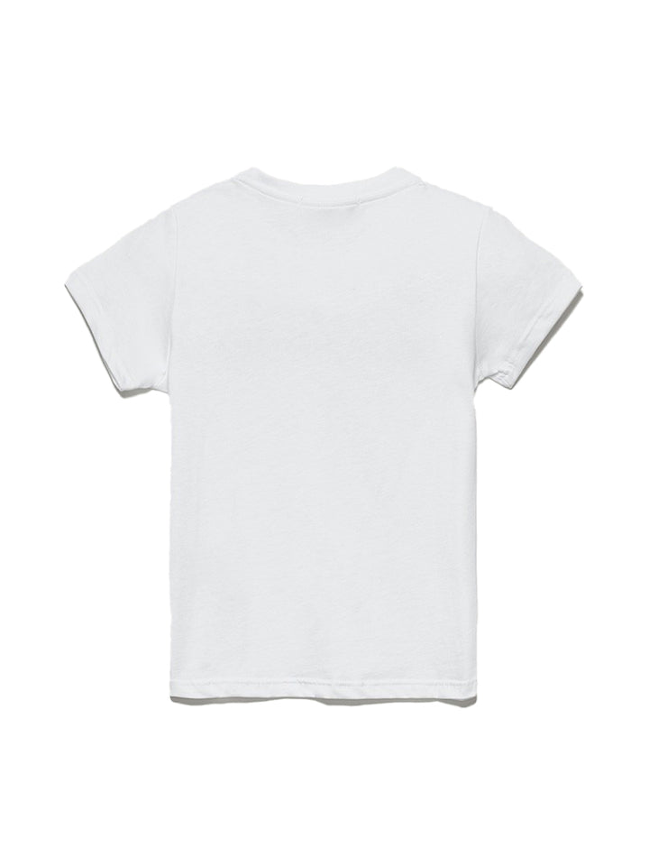 Hinnominate t-shirt bambina manica corta bianco