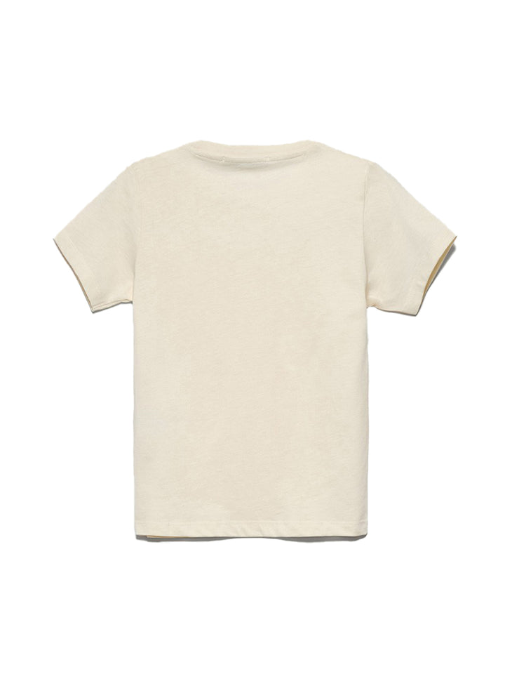 Hinnominate t-shirt bambina manica corta burro