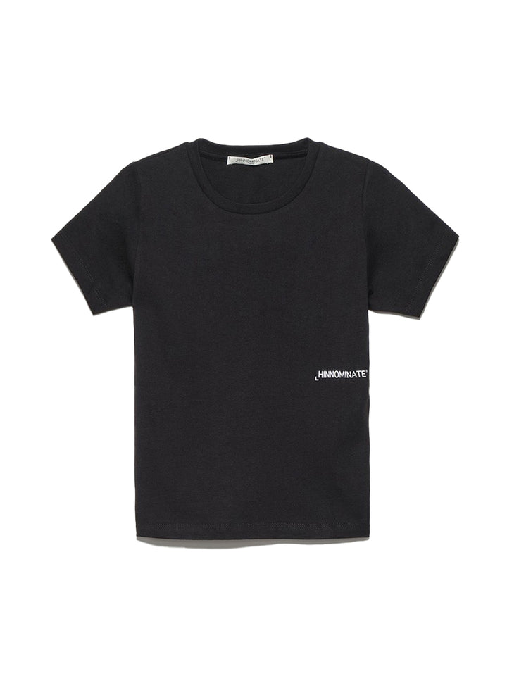 Hinnominate t-shirt manica corta bambina nero