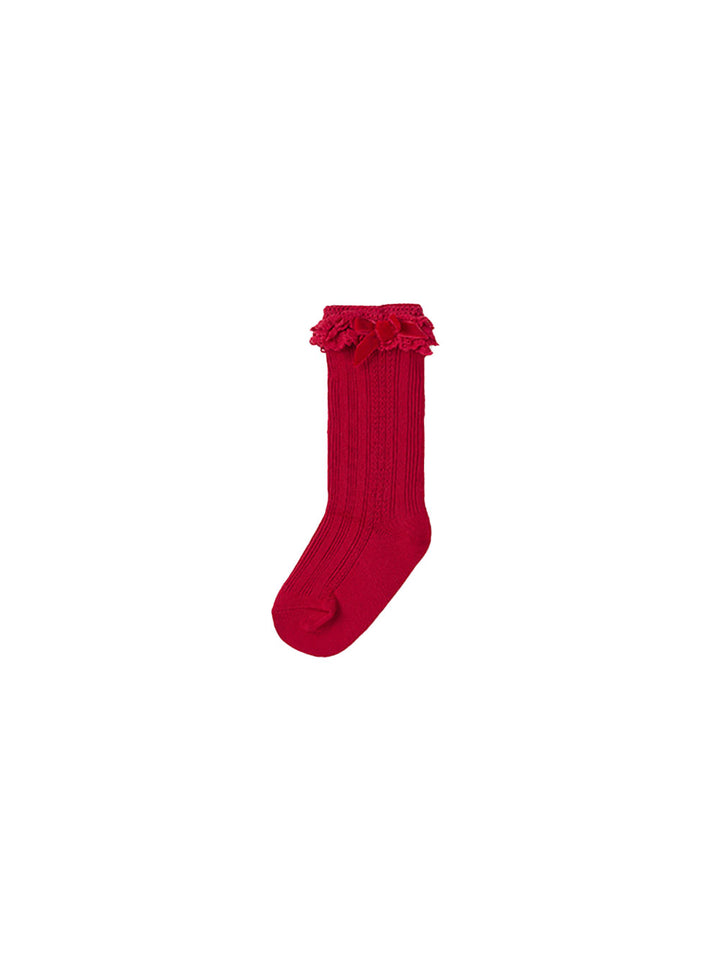 Mayoral calzino riccio rosso