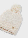 Mayoral cappello bambina tricot panna