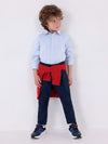 Mayoral camicia bambino celeste