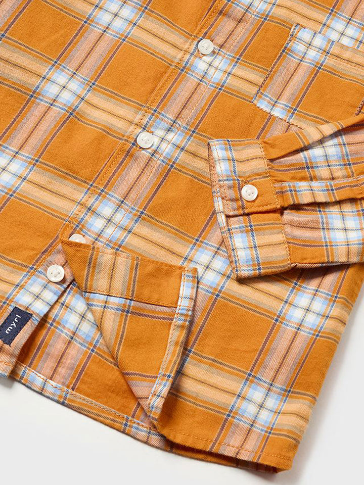 Mayoral checked shirt for kids