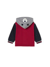 Mayoral felpa bimbo full zip cappuccio motivo