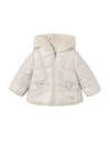 Mayoral giubbotto bambina reversibile beige