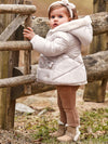 Mayoral giubbotto bambina reversibile beige