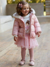 Mayoral gonna in tulle bimba rosa