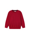 Mayoral red crew neck sweater for kids