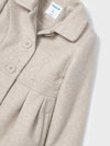 Mayoral elegant beige girl coat