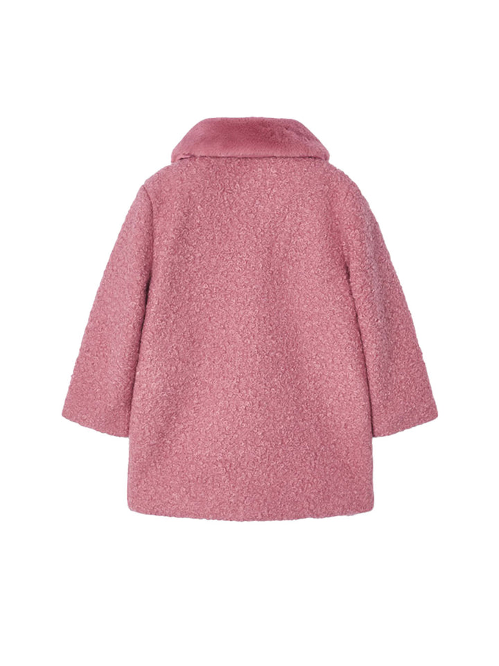 Mayoral coat girl rich fur collar