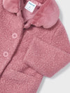 Mayoral coat girl rich fur collar