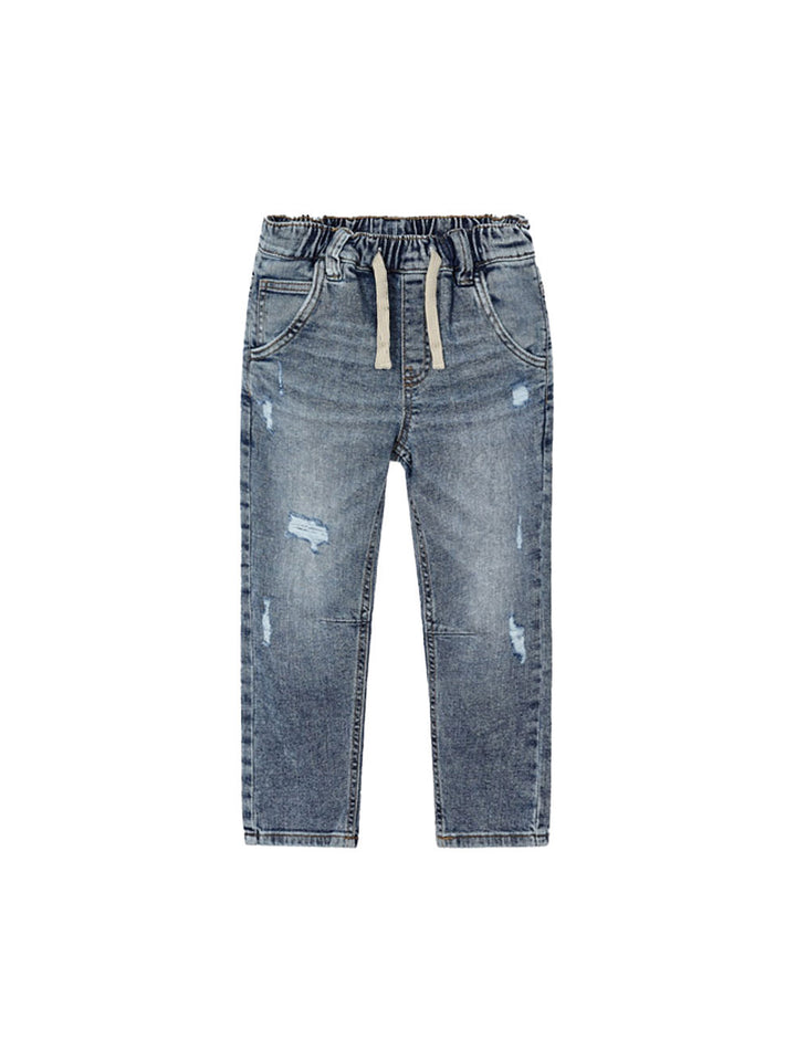 Mayoral jeans bambino jogger con rotture