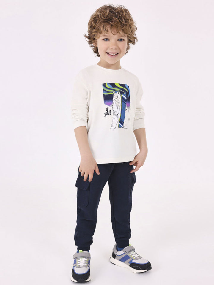 Mayoral jogger cargo pants for kids