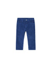 Mayoral blue velvet trousers for children