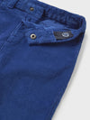 Mayoral blue velvet trousers for children