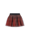 Mayoral gonna in tulle scozzese