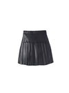 Mayoral skirt girl black eco leather