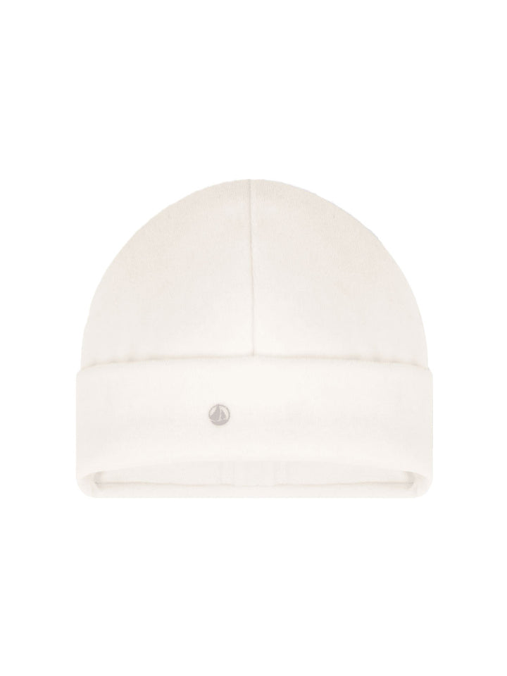 PETIT BATEAU hat for NEWBORNS - Marshmallow
