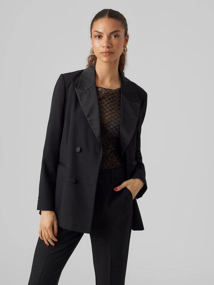 Elegant black women's jacket