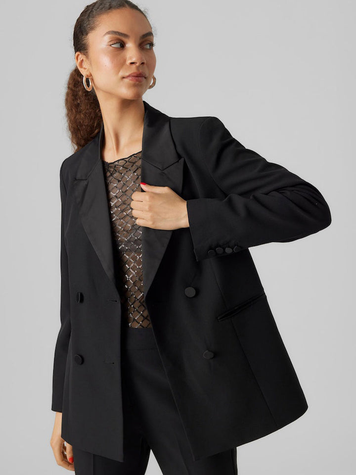 Elegant black women's jacket
