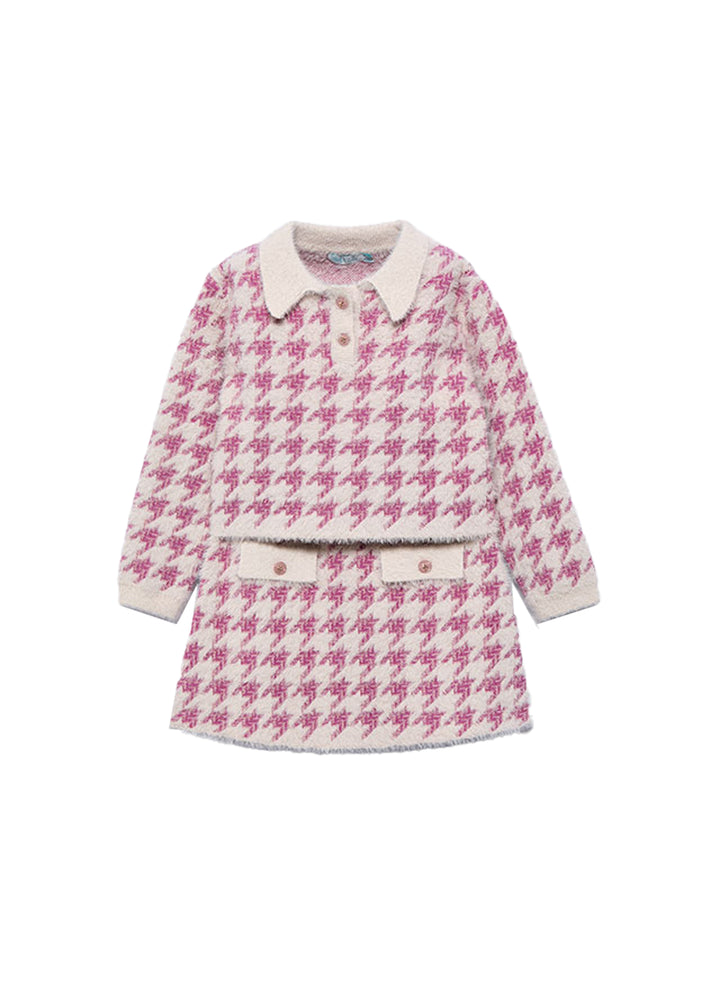 ABEL AND LULA GIRLS' SET - CURRANT