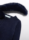 Cardigan ABEL E LULA da BAMBINA - Marino