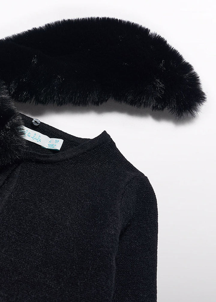 ABEL E LULA Cardigan for GIRLS - Black