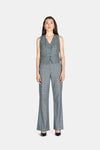 ARTIGLI Vest for WOMEN - Teal Grey