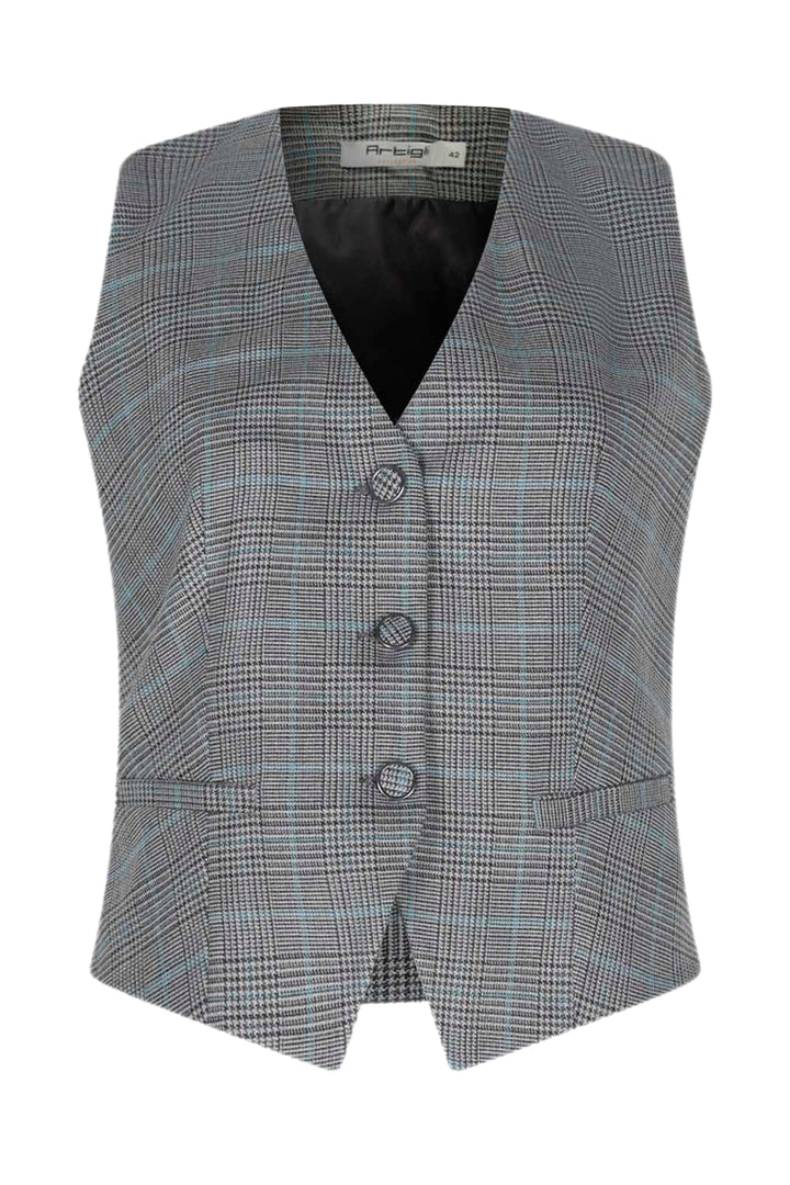 Gilet ARTIGLI da DONNA - Grigio ottanio
